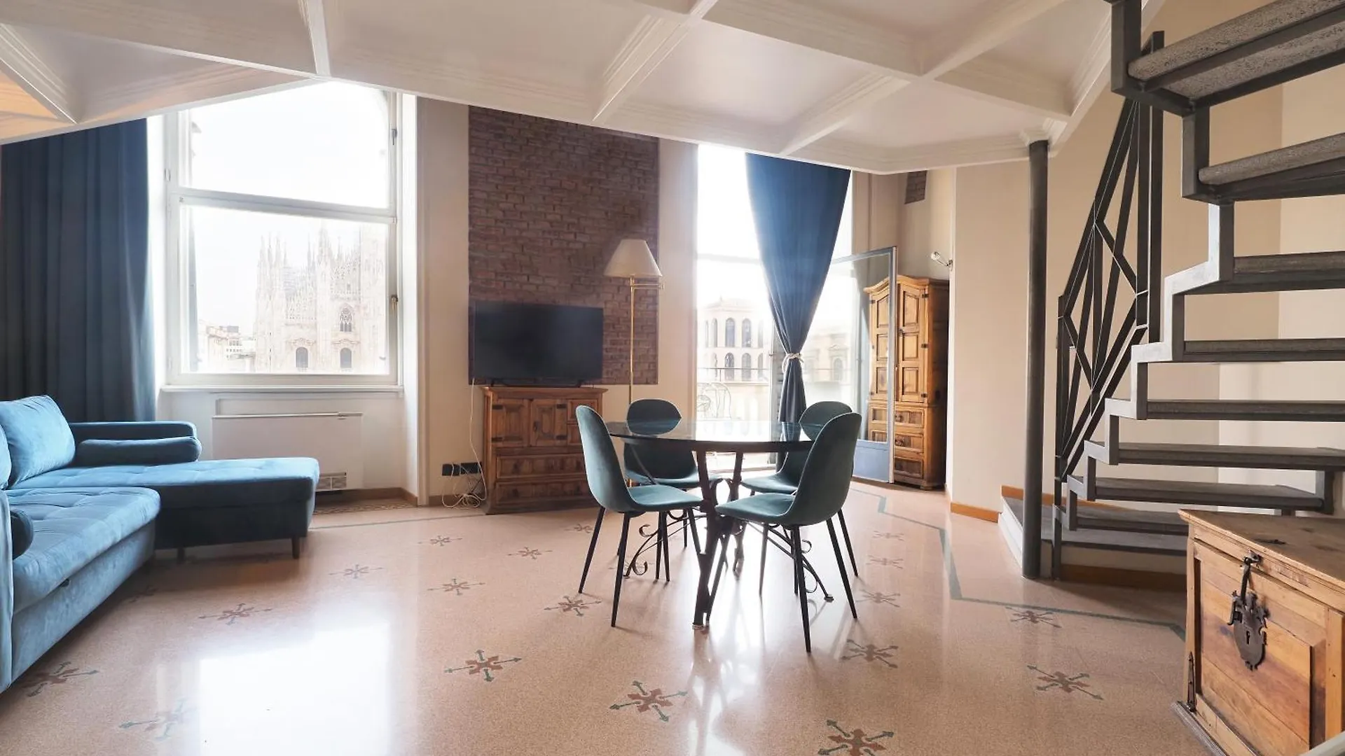 Duomo Cathedral View - Luxury Apartment Milánó